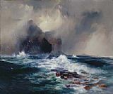 Thomas Moran Fingal's Cave, Island of Staffa, Scotland painting